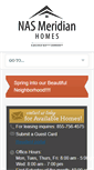 Mobile Screenshot of nasmeridianhomes.com